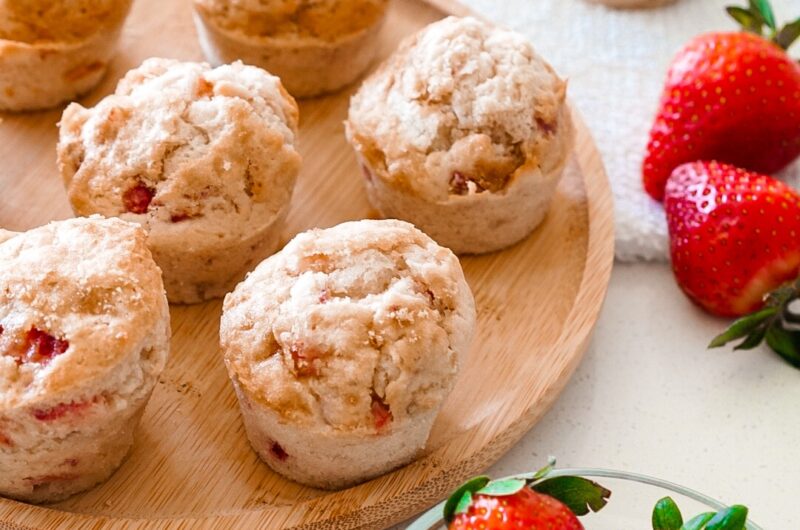 Strawberry Banana Muffins (Airfryer/Oven)