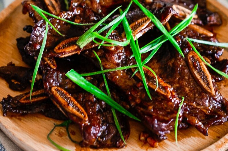 Honey Soy Glazed Short Ribs