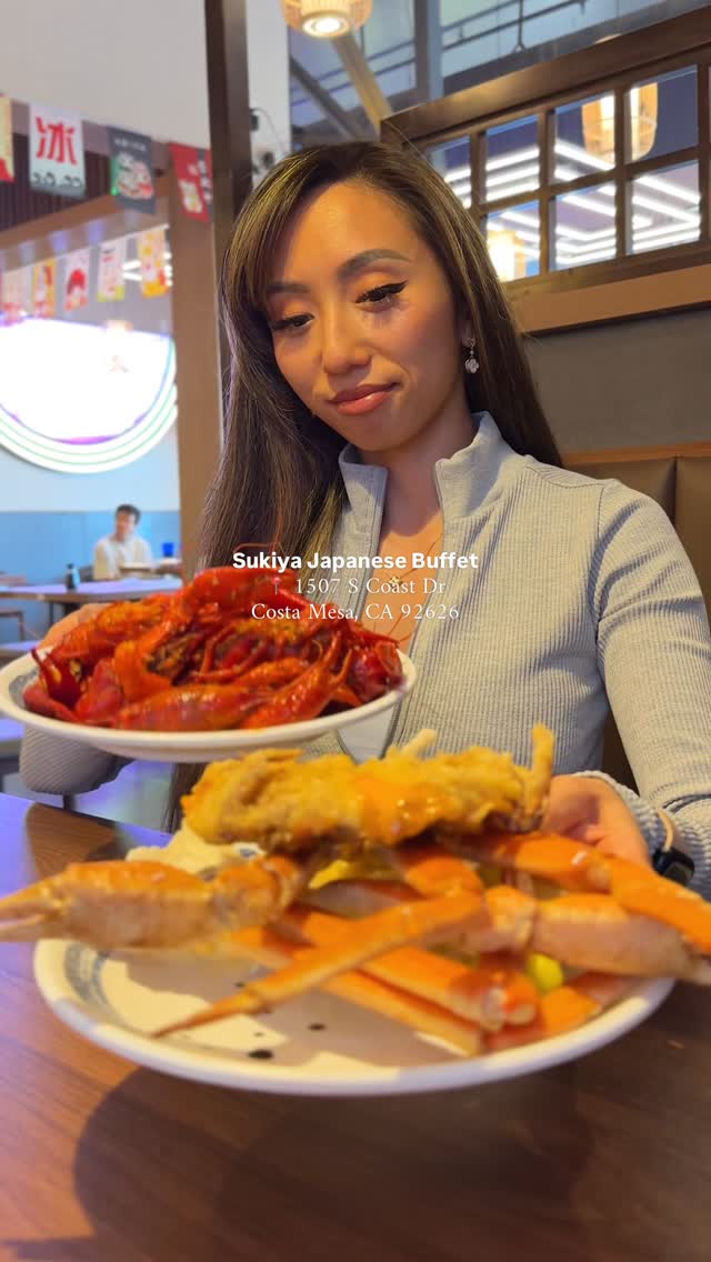 new sushi buffet just opened in costa mesa and honestly… this might be my new favorite AYCE spot 👀🍣 @sukiyacalifornia 

💰 Lunch: $26.99 💰 Dinner: $42.99

📍Sukiya Sushi & Japanese Buffet 1507 S Coast Dr, Costa Mesa, CA 92626

#costamesafood #ocsushi #aycesushi #ocfoodie #japanesebuffet
