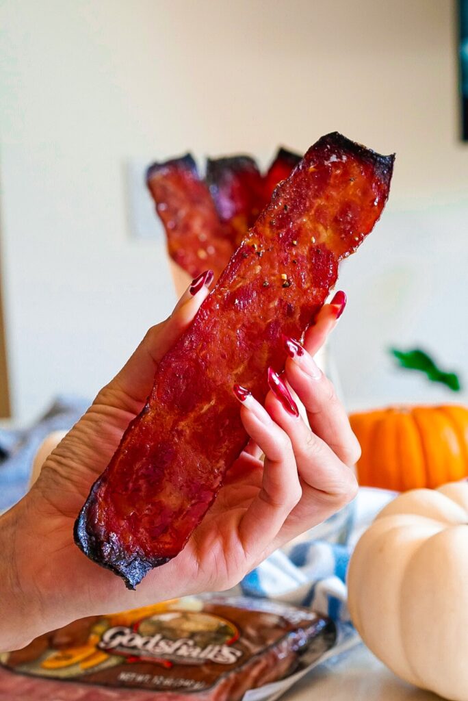 Candied Turkey Bacon - Cooking Made Healthy