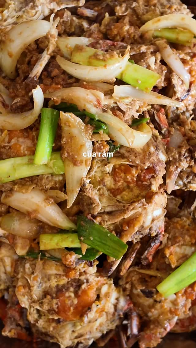 blue crabs are the best for this but they so smol. 🥲🦀

#bluecrab #bluecrabs #cua #vietfood #vietnamesefood