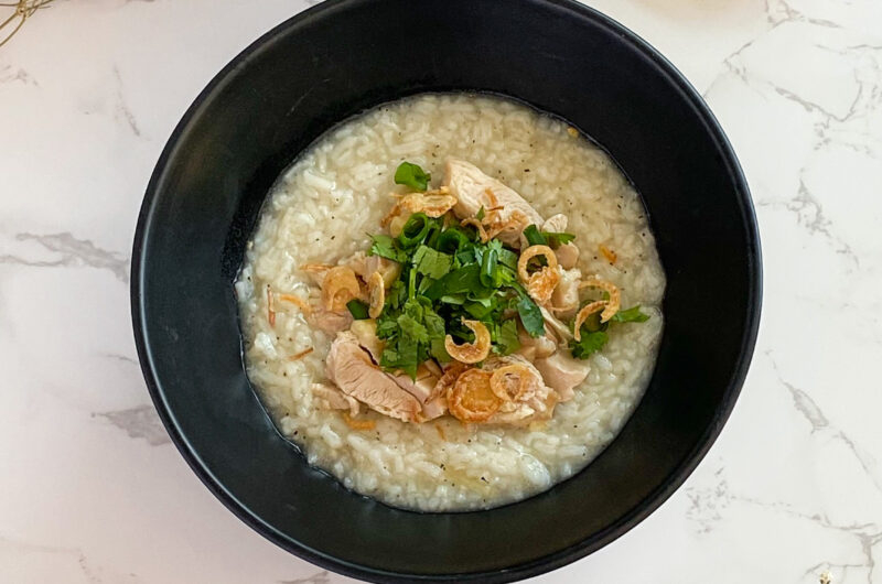 The EASIEST Cháo Gà a.k.a. Vietnamese Chicken Congee Hack (With Cooked Rice!)