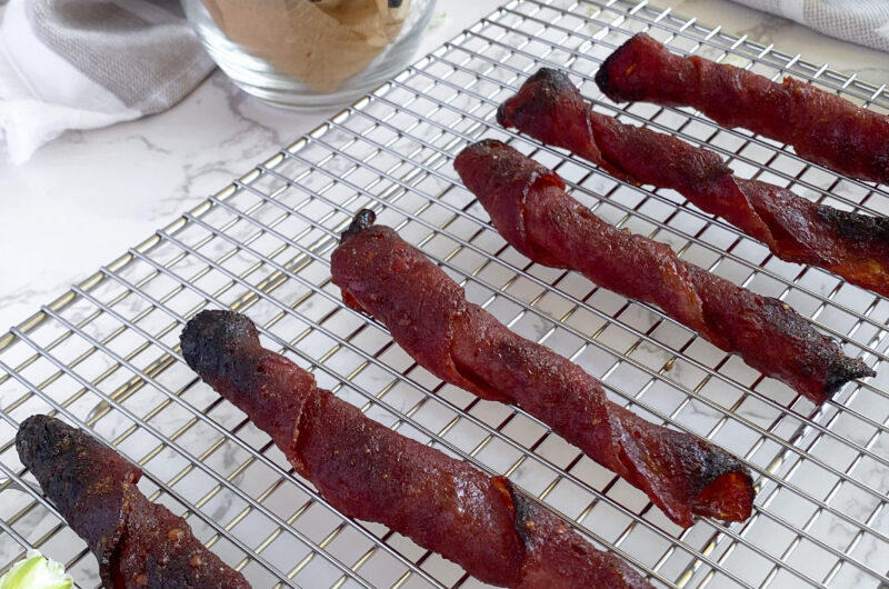 Viral Airfryer Turkey Bacon Twists