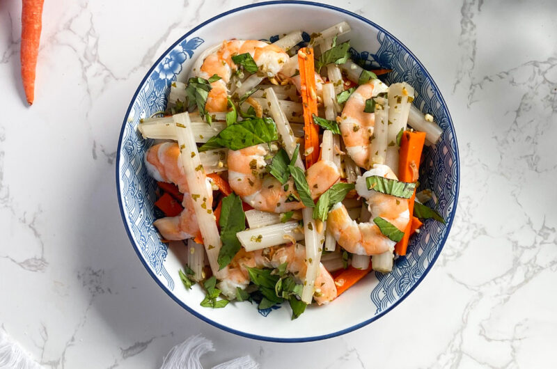 Refreshing Gỏi Ngó Sen (Vietnamese Lotus Stem Salad)