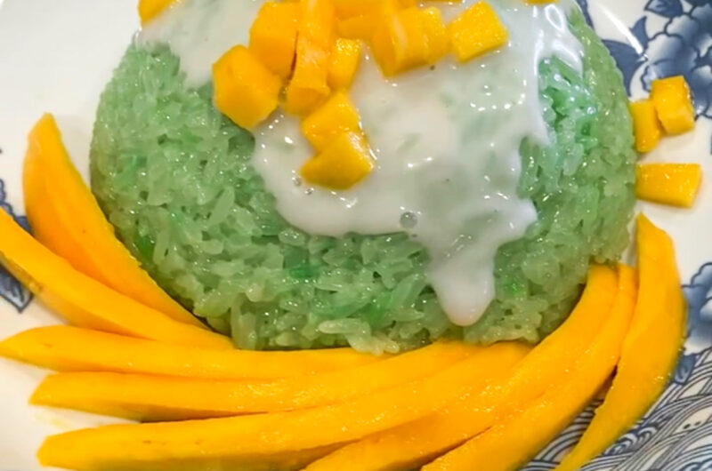 Pandan Mango Sticky Rice