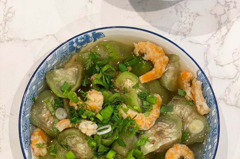 Super Quick Canh Mướp (Vietnamese Luffa Gourd Soup)