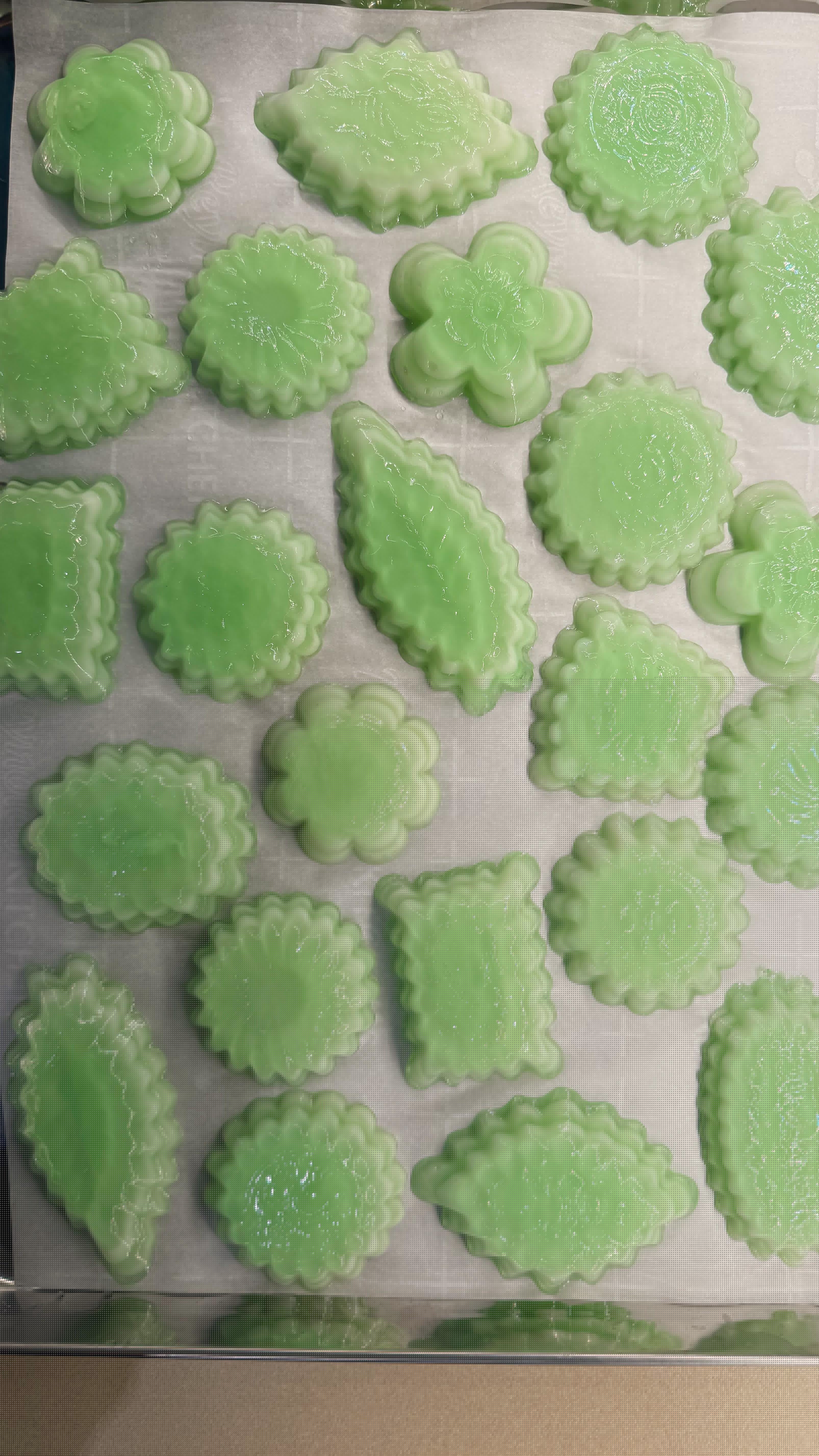sương sá is what dessert looked like at every Vietnamese family gathering: layered jelly made from agar agar, coconut milk, and pandan. 🌸🌿🥥 Sweet, jiggly, nostalgic.

Full recipe & video: jenhdao.com/suong-sa

Ingredients

Base Jelly:
	•	1 pack (10g) agar agar powder
	•	4 cups (960ml) water
	•	¾ cup (150g) granulated sugar

Pandan Layer:
	•	½ batch of base jelly
	•	½ cup (120ml) fresh pandan juice 
	•	¼ tsp pandan extract 
	•	½ tsp vanilla extract

Coconut Layer:
	•	½ batch of base jelly
	•	1 cup (240ml) full-fat canned coconut milk
	•	Pinch of salt
	•	½ tsp vanilla extract

#suongsa #thachraucau #agaragar #pandan #vietfood #vietdessert #jelly #coconut #asiandessert