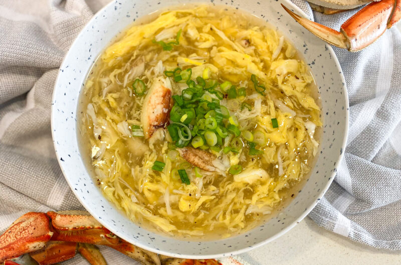 How to Make Súp Cua Trứng (Crab Egg Drop Soup)