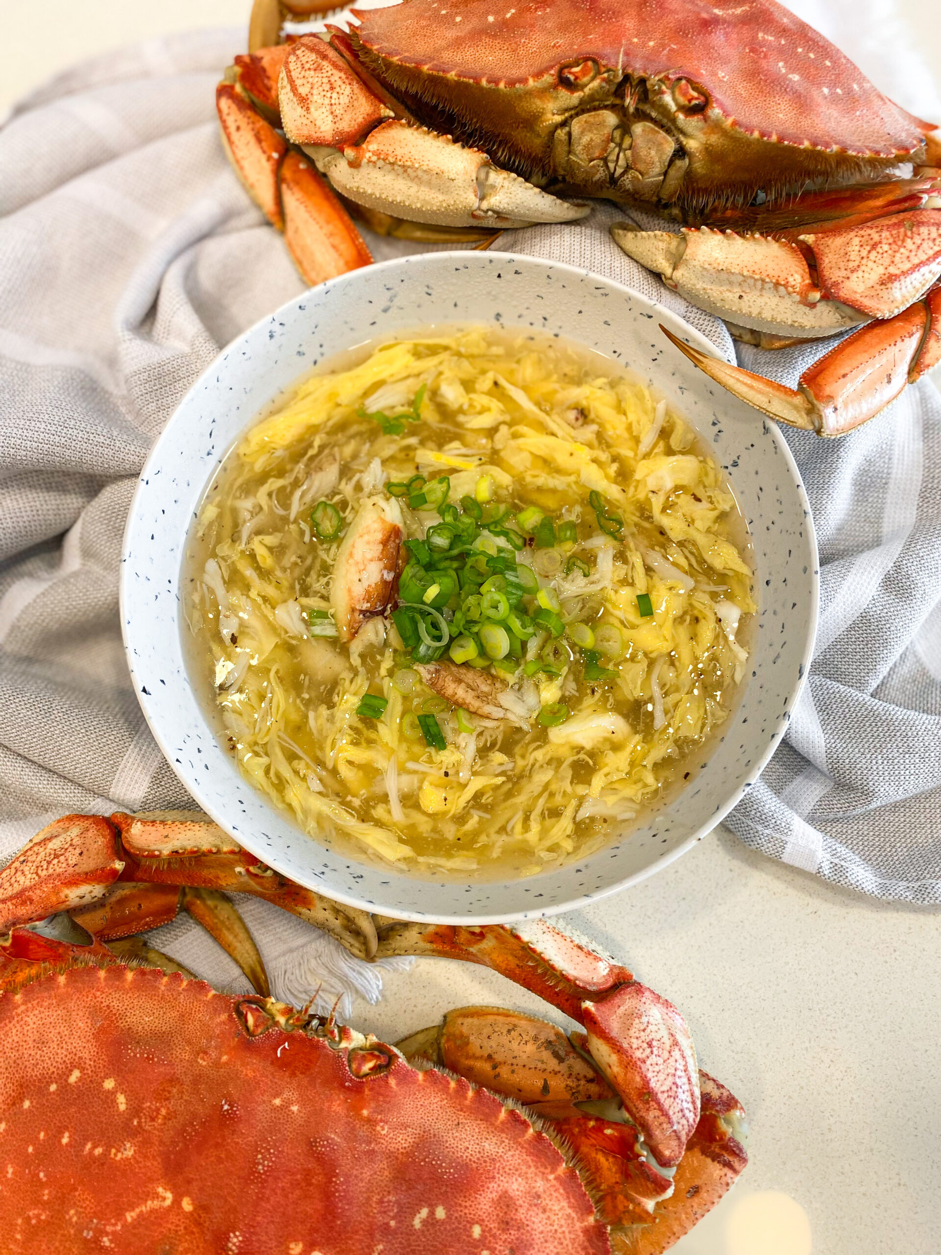 How To Make Súp Cua Trứng Crab Egg Drop Soup Ta Daa