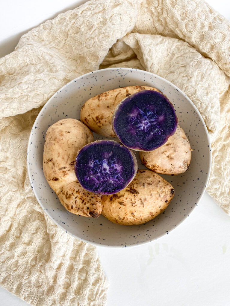 How to make Steamed Okinawan Purple Sweet Potatoes