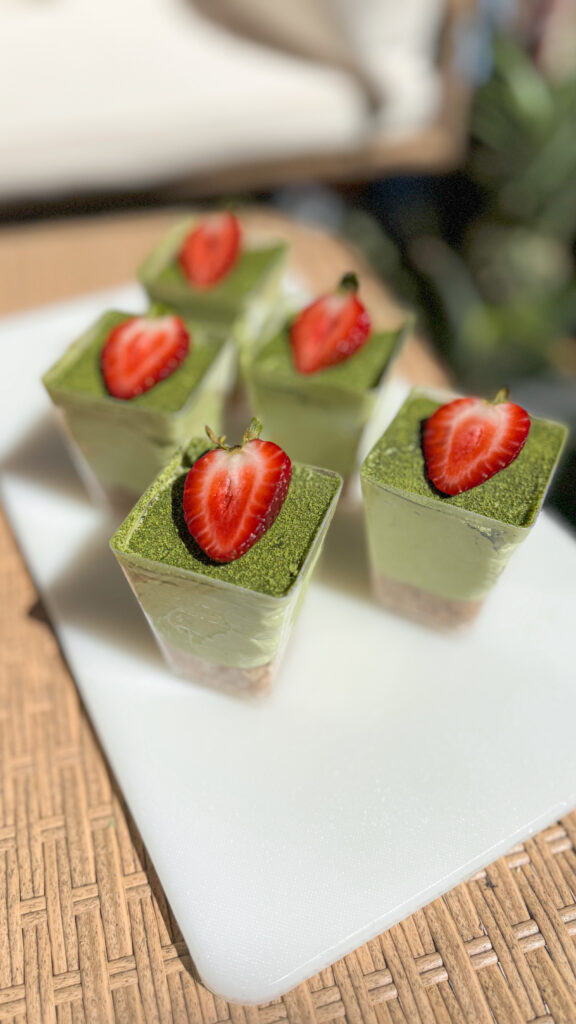 How to Make Matcha Cheesecake Cups