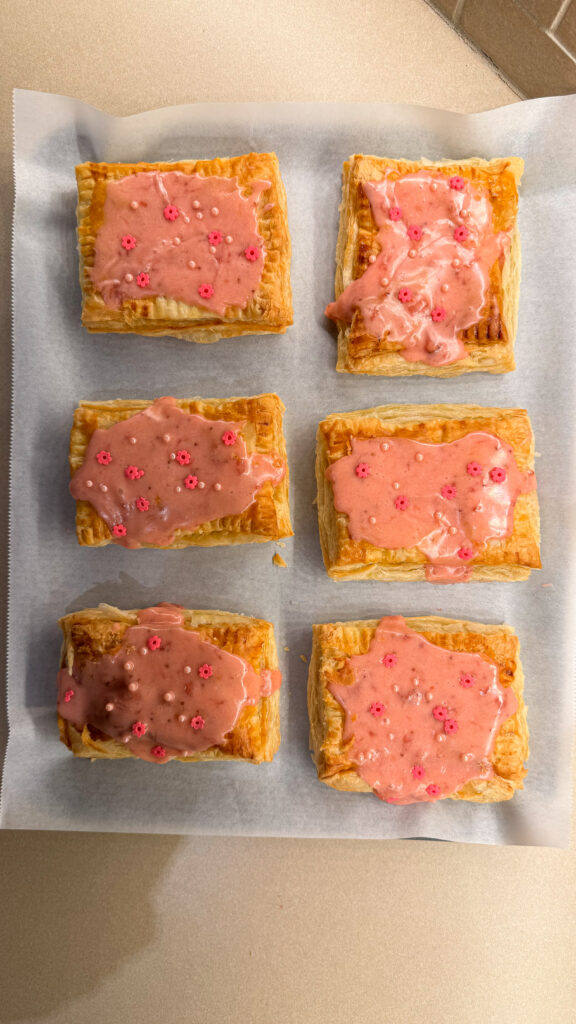 How to make Strawberry Pop-Tarts (with Frozen Puff Pastry)