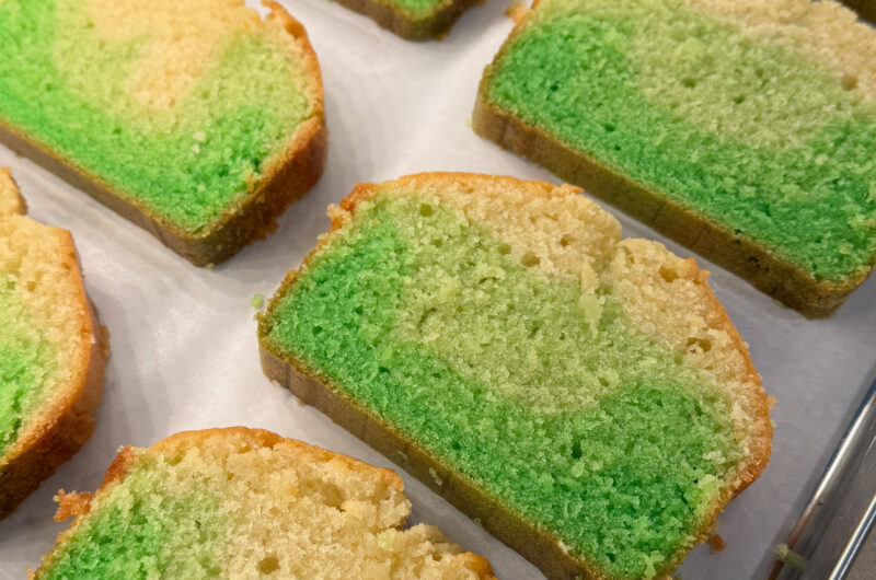 How to make Ombre Pandan Butter Cake