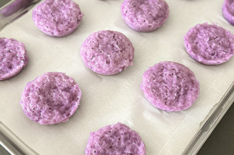 How to make Ube Bánh Bò Hấp (Vietnamese Rice Cakes)